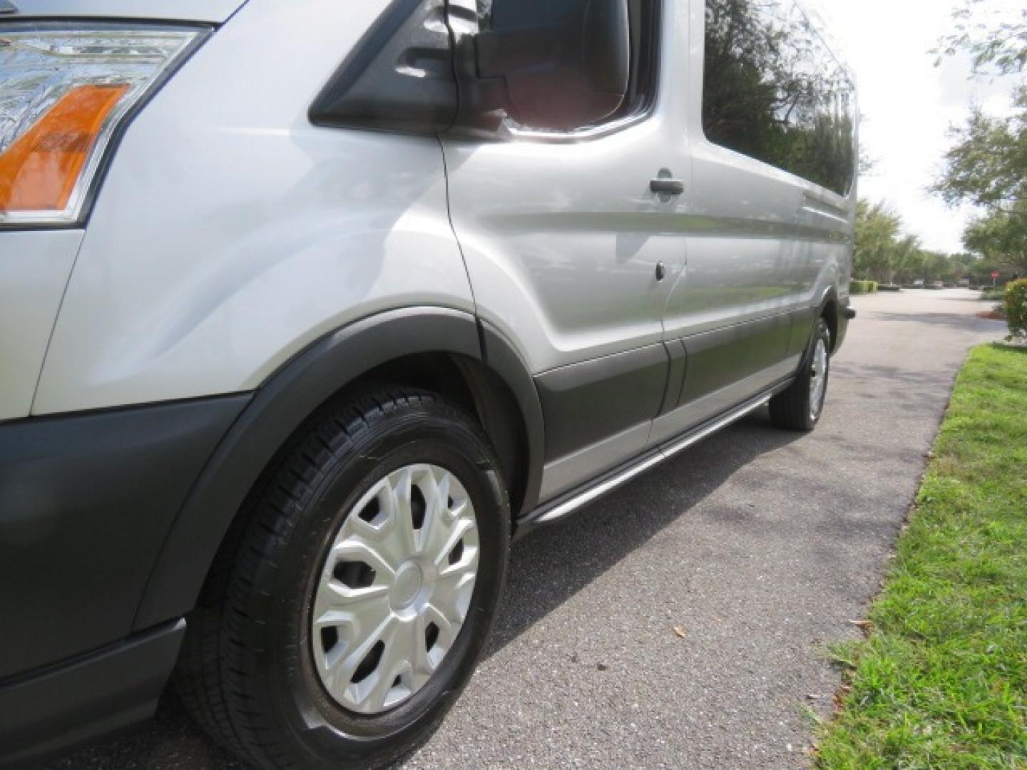 2015 Silver /Gray Ford Transit (1FBZX2CG0FK) , located at 4301 Oak Circle #19, Boca Raton, FL, 33431, (954) 561-2499, 26.388861, -80.084038 - Photo#27